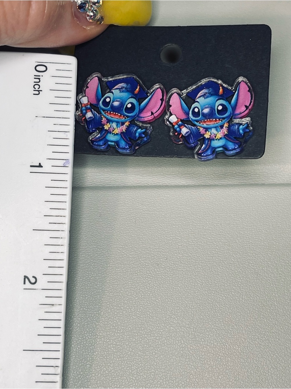 Graduation Stud Earrings - Picture 3 of 3